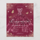 Search for red gown invitations Princess dress gown