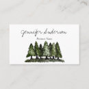 Search for pine tree business cards Woodland