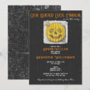 Search for luck on invitations Good luck charm