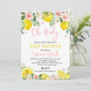 Search for lemonade baby shower invitations Sunshine