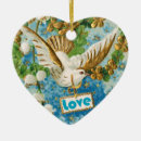 Search for white dove christmas tree decorations Floral
