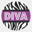 Search for purple zebra stickers Party