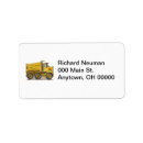 Search for tractor return address labels Truck