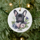 Search for black pug christmas tree decorations Puppy