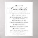 Search for study posters the ten commandments