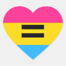 Search for love is love lgbt stickers Pansexual