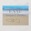 Search for beach wedding horizontal postcards Heart