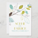 Search for vintage bird wedding invitations Leaves