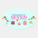 Search for fun monsters stickers For kids