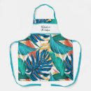 Search for tropical colours aprons Colourful
