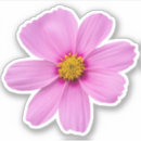 Search for pretty flowers stickers Pink flower