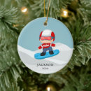 Search for snowboarding christmas tree decorations Skiing