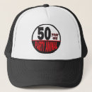 Search for 50th birthday hats Typography