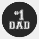 Search for number one dad stickers Father