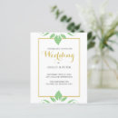 Search for leafy border invitations Simple
