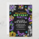 Search for girls 10th birthday invitations Glow