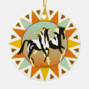 Search for paint horse christmas tree decorations Pinto