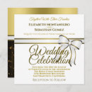 Search for bokeh wedding invitations White
