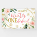 Search for winter onederland banners Glitter
