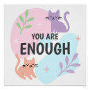 Search for you are enough posters Affirmation