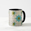 Search for retro atomic pattern mugs Vintage