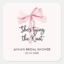 Search for square bridal shower stickers Coquette