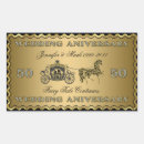 Search for anniversary rectangle stickers Elegant