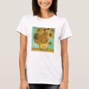 Search for vincent van gogh sunflowers tshirts Vase