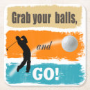 Search for golf coasters Humour