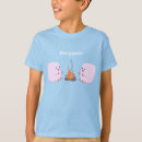 Search for marshmallow on fire tshirts Campfire