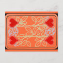 Search for sweet heart postcards Red