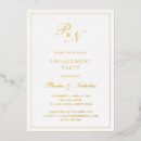 Search for classic engagement party invitations Simple