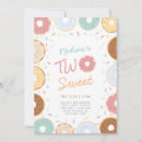 Search for sprinkles second birthday invitations Colourful