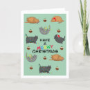 Search for fat cat christmas cards Kitty
