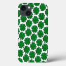 Search for four leaf clover iphone cases Green