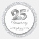 Search for 25th stickers Anniversary