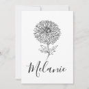 Search for asters 5x7 invitations Aster flower