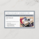 Search for cyber security business cards Hacker