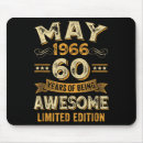 Search for 60th birthday mouse mats Vintage