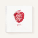 Search for strawberry fruit notebooks Design