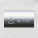 Search for chrome business cards Elegant