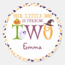 Search for 2 year old birthday stickers Pumpkin