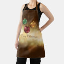 Search for red balls aprons Festive