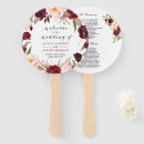 Search for circle fans wedding wedding programs Floral wreath