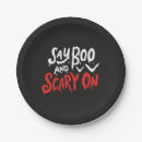 Search for halloween boo plates Typography