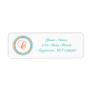 Search for mongram labels Elegant
