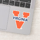 Search for university of virginia stickers Hoos rising