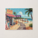 Search for beach scene puzzles Palm trees