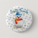 Search for winter snowman badges Snowflakes
