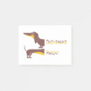 Search for dachshund post it notes Dog lover